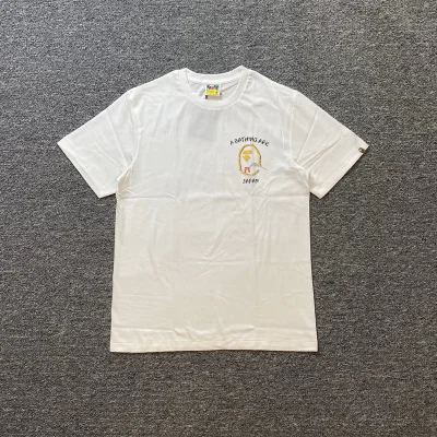 Футболка A Bathing Ape Map "White" фото № 7