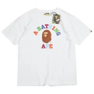 Футболка A Bathing Ape With Branded Image - With Text Logo