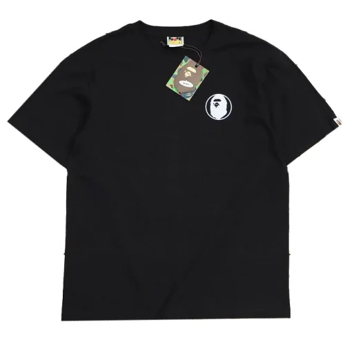 Футболка A Bathing Ape Japanese Style "Black"