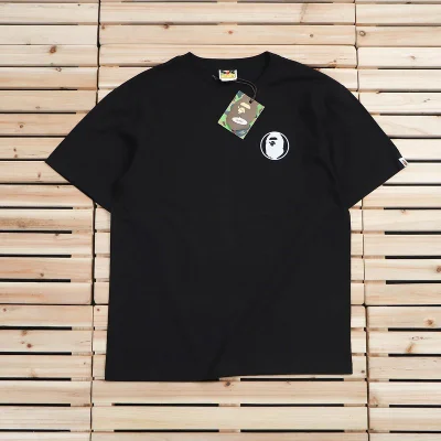 Футболка A Bathing Ape Japanese Style "Black" фото № 2