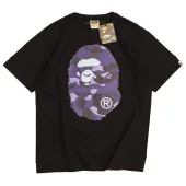 Футболка A Bathing Ape Camouflage Purple Monkey Had "Black"
