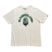 Футболка A Bathing Ape Gone Mad "White"