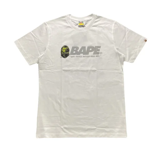 Футболка A Bathing Ape With Quote "White"