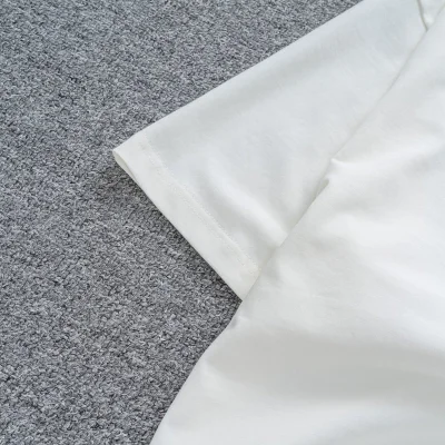 Футболка Acne Studios Logo Pocket "White" фото № 3