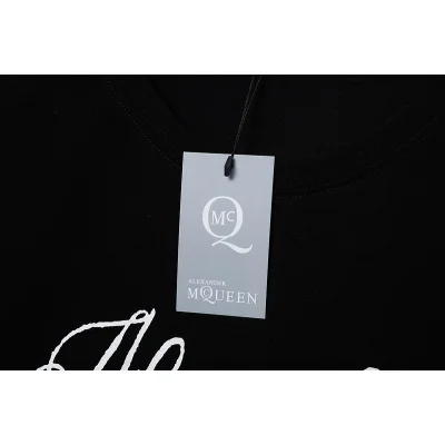 Футболка Alexander Mcqueen Plain "Black" фото № 5