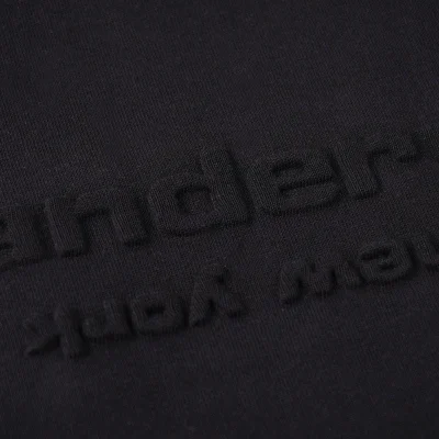 Футболка Alexander Wang Logo Brand New York Text "Black" фото № 5