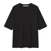 Футболка Alexander Wang Logo Brand New York Text "Black"