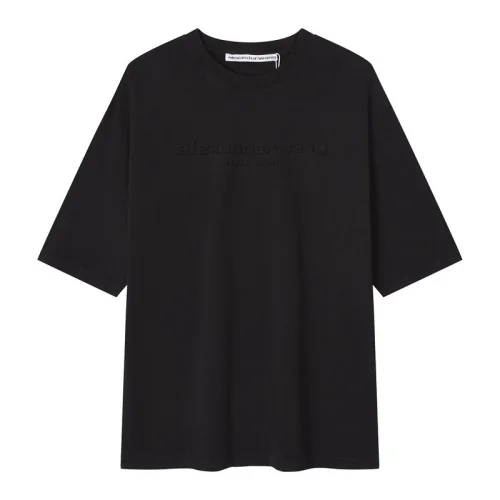 Футболка Alexander Wang Logo Brand New York Text "Black"