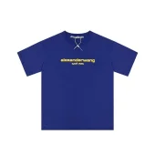 Футболка Alexander Wang Fisheye Effect "Blue"