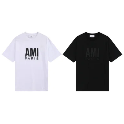 Футболка Amiri Large Brand Logo "Black" фото № 2