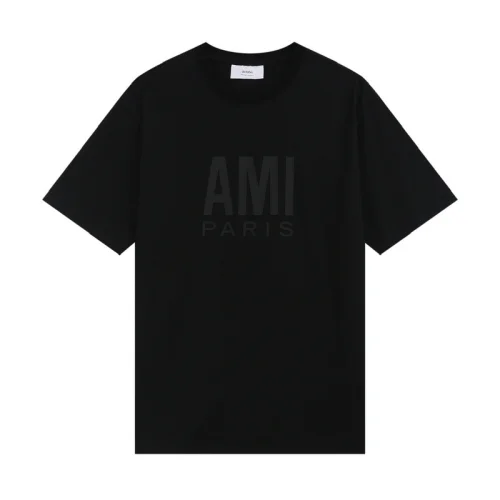 Футболка Amiri Large Brand Logo "Black"