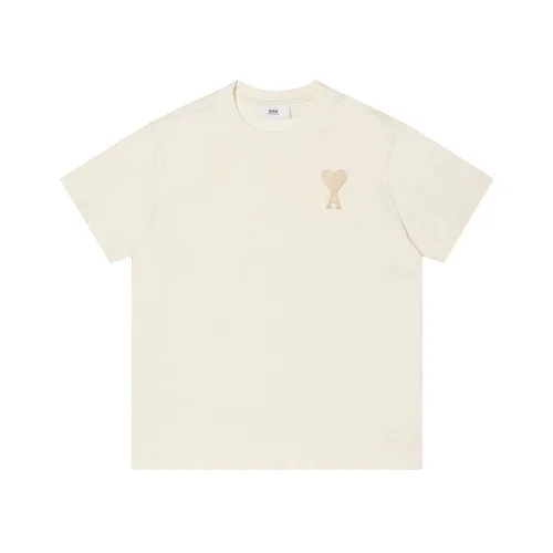 Футболка Amiri With The Name Brand On The Back "Cream"