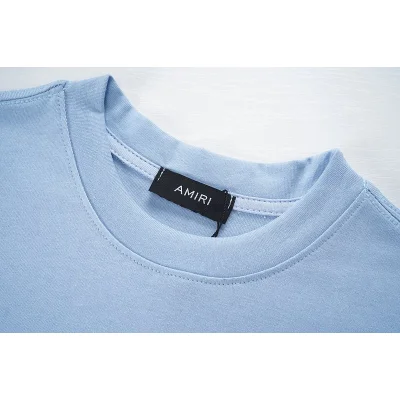 Футболка Amiri Print - Three Stars "Blue" фото № 2