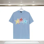 Футболка Amiri Print - Three Stars "Blue"
