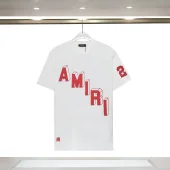 Футболка Amiri Diagonal Text 23 On The Sleeve "White"