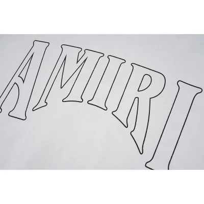 Футболка Amiri Sun With Face Big Back Print "White" фото № 3