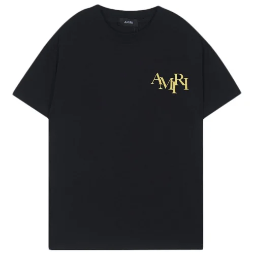 Футболка Amiri Glass In Hand Print Back "Black"