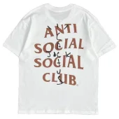 Футболка Anti Social Social Club X Cactus Jack Merch With Logo "White"