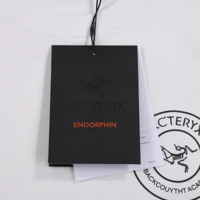 Футболка Arcteryx Backcouytht Acadithy Logo "White" фото № 2