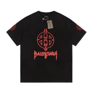Футболка Balenciaga Gothic Style "Black"