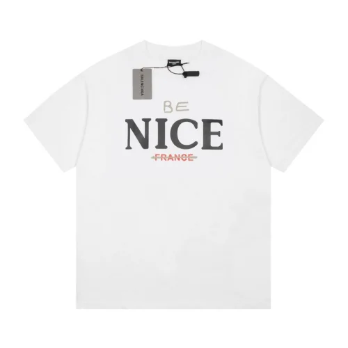 Футболка Balenciaga Be Nice "White"