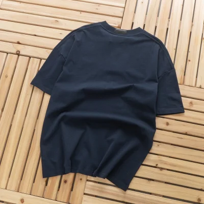 Футболка Balenciaga BE NICE FRANCE "Navy Blue" фото № 2