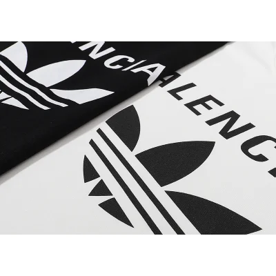 Футболка Balenciaga X Adidas Logo "Black" фото № 2
