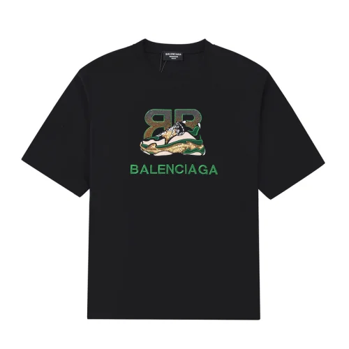 Футболка Balenciaga Sneakers in the Logo "Black"