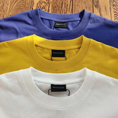 Футболка Balenciaga Big Logo With Waves "White" фото № 5