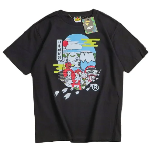 Футболка Bape Japan Life "Black"