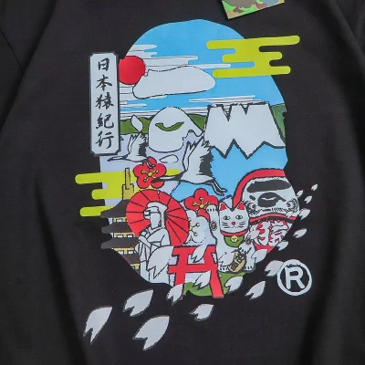 Футболка Bape Japan Life "Black" фото № 5