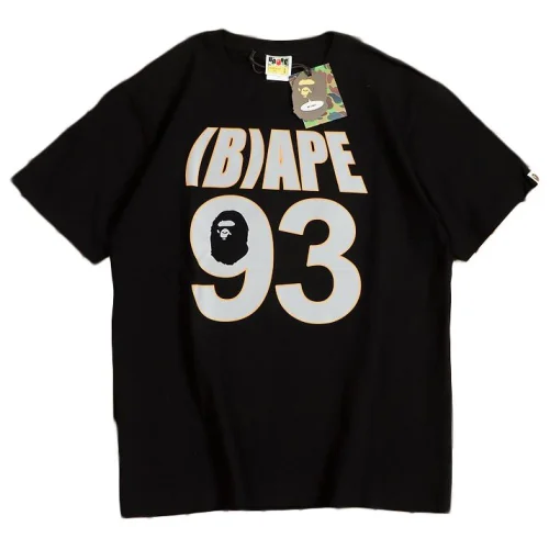 Футболка Bape Front And Back Inscription 93 "Black"