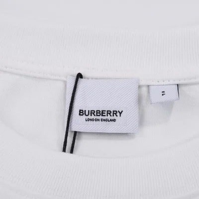 Футболка Burberry With Blue Rider And Text Logo "White" фото № 4