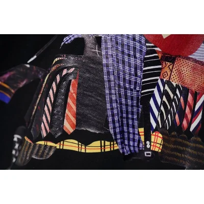 Футболка Burberry Colorful Image "Black" фото № 3