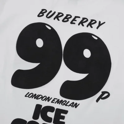 Футболка Burberry Ice Cream 99 "White" фото № 7