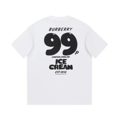 Футболка Burberry Ice Cream 99 "White" фото № 8