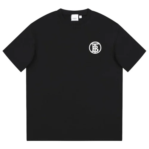Футболка Burberry With Small Round Logo "Black"
