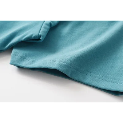 Футболка Burberry Logos "Blue" фото № 2 Футболка Burberry Logos "Blue" фото № 2