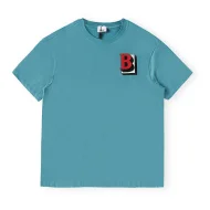 Футболка Burberry Logos "Blue"