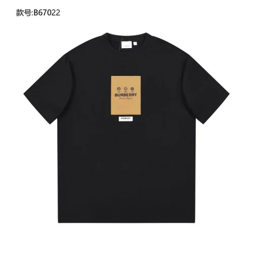 Футболка Burberry With A Sign "Black"