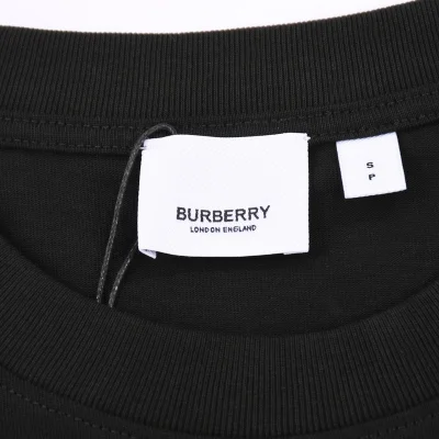 Футболка Burberry With A Sign "Black" фото № 7