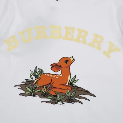 Футболка Burberry The Lonely Fawn "White" фото № 8
