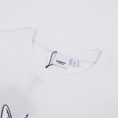 Футболка Burberry Pair Of Rabbits Print "White" фото № 4