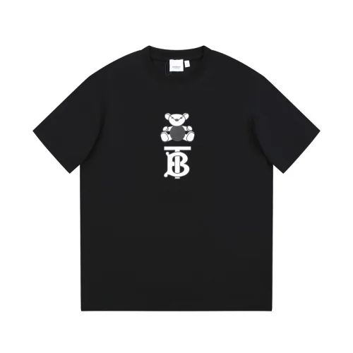 Футболка Burberry Toy Print And Logo "Black"