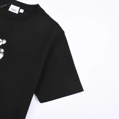 Футболка Burberry Toy Print And Logo "Black" фото № 7