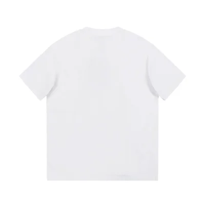 Футболка Burberry With Bright Inscription And Toy Print "White" фото № 3