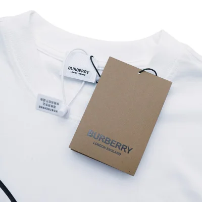 Футболка Burberry Big - Eared Logo "White" фото № 3