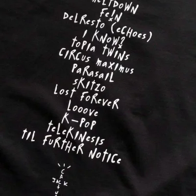 Футболка Cactus Jack Merch Man With Wide Belt "Black" фото № 7