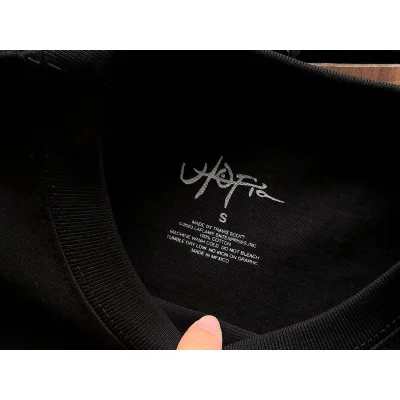 Футболка Cactus Jack Merch Man With Wide Belt "Black" фото № 3