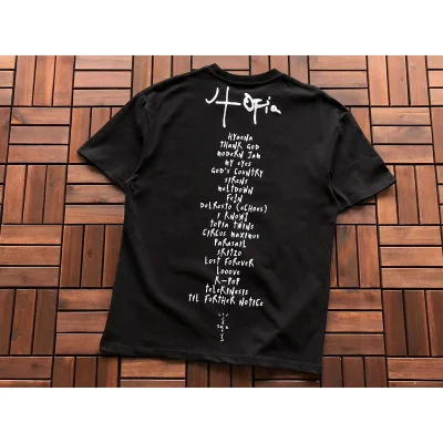 Футболка Cactus Jack Merch Man With Wide Belt "Black" фото № 2